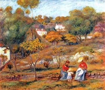 カーニュの風景 ピエール・オーギュスト・ルノワール Oil Paintings
